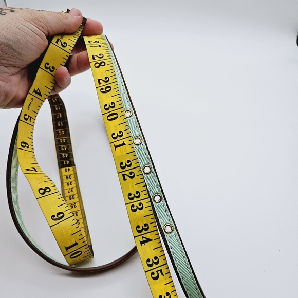 ATTITUDE by JAY MANUEL | light/ baby blue thin belt S - Picture 6 of 6